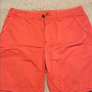 Men’s red camel shorts